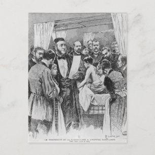 Carte Postale Le traitement de la tuberculose