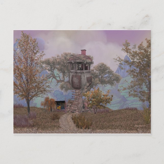 Carte Postale Le Treehouse de Merle (Devant)