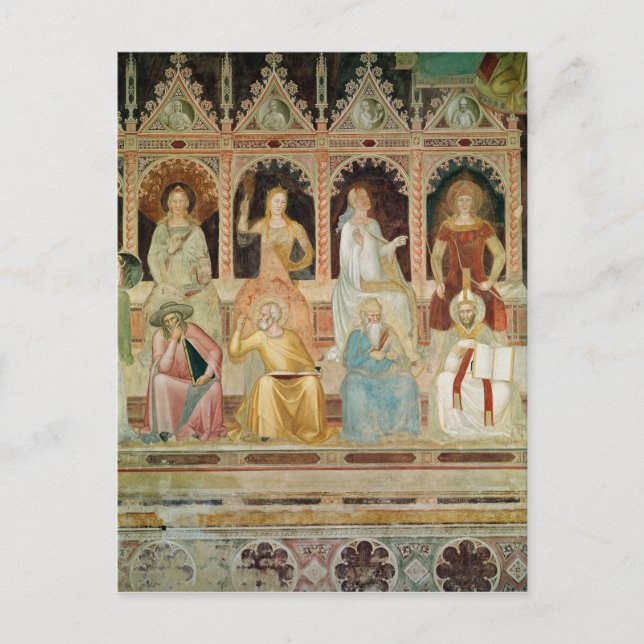 Carte Postale Le triomphe de la doctrine catholique (Devant)