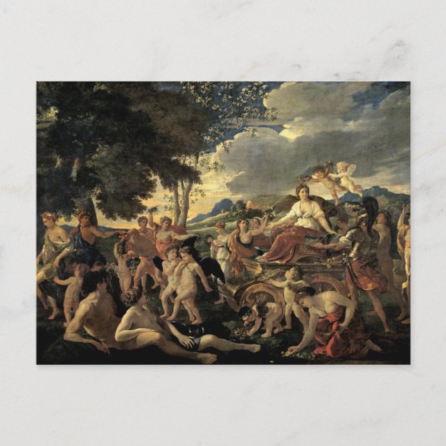 Carte Postale Le triomphe de la Flore, c.1627-28 (Devant)