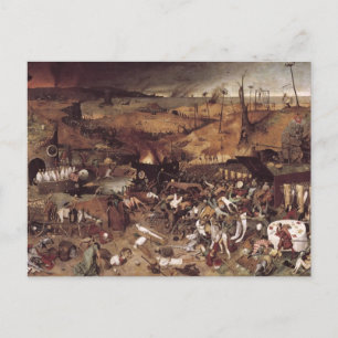 Carte Postale Le Triomphe de la mort par Pierre Bruegel