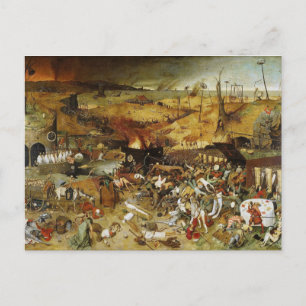 Carte postale Le triomphe de la mort Pieter Bruegh