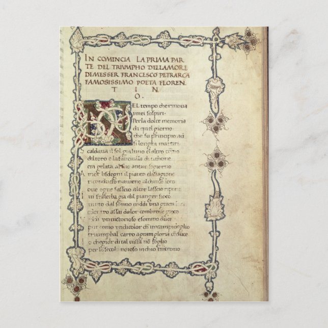 Carte Postale Le triomphe de l'amour (Devant)