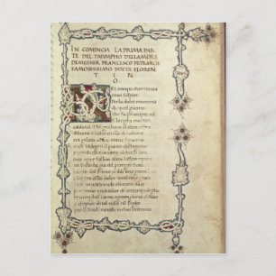 Carte Postale Le triomphe de l'amour