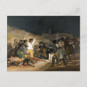 Carte Postale Le troisième mai 1808 par Francisco Goya