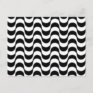 Carte Postale Le trottoir de Copacabana, Rio de Janeiro, Brésil