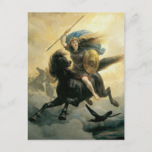 Carte Postale Le Valkyrie, 1869