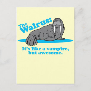 Carte Postale Le vampire de morse