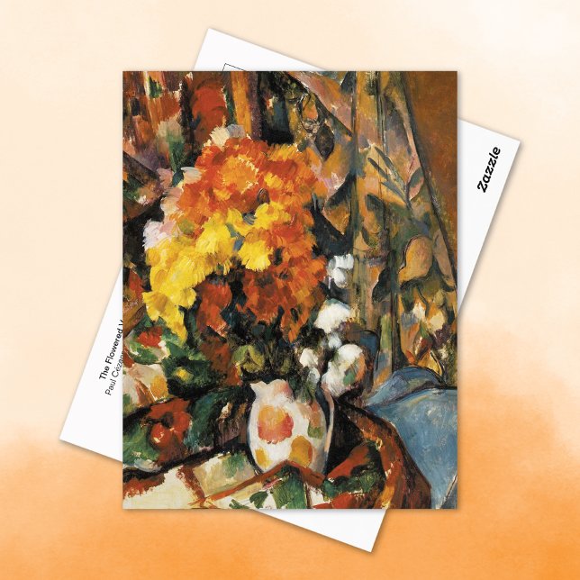 Carte Postale Le Vase Fleuri Paul Cezanne (Créateur téléchargé)