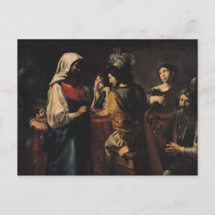 Carte Postale Le vendeur de Fortune