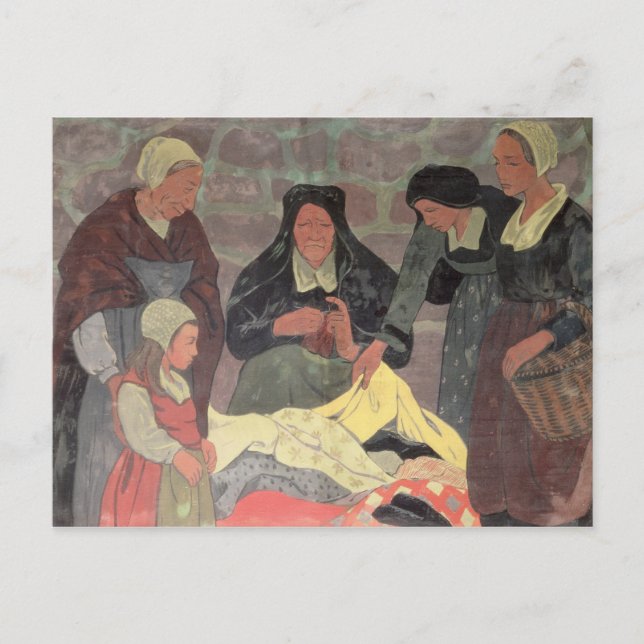 Carte Postale Le vendeur de tissus, c.1898 (Devant)