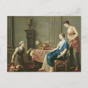 Carte Postale Le Vendeur des Amours, 1763