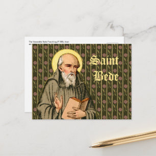 Carte Postale Le vénérable Bède prêchant (P 008) Générique