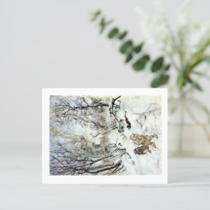 Carte Postale Le vent dans les saules