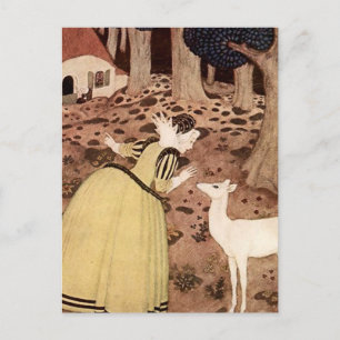 Carte Postale "Le vent" par Edmund Dulac