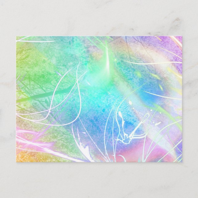 Carte Postale Le vent pleure... (Devant)