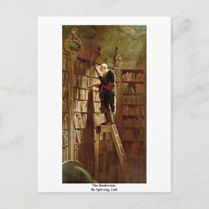 Carte Postale Le ver De Livres, Par Spitzweg, Carl