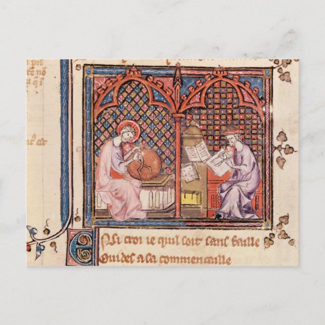 Carte Postale Le Verbe, Créateur du Monde et Auteur (Devant)