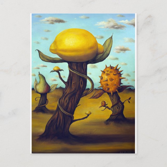 Carte Postale Le verger des fruits (Devant)