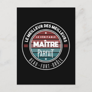 Carte Postale Le véritable maître parfait