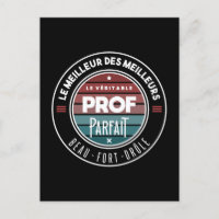 Le véritable prof parfait