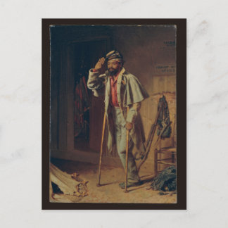 Carte Postale Le vétéran, Wood - Guerre civile Africain-Américai