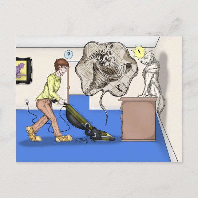 Carte Postale Le vide du tonnerre (Devant)