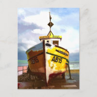 LE VIEUX BATEAU DE PÊCHE