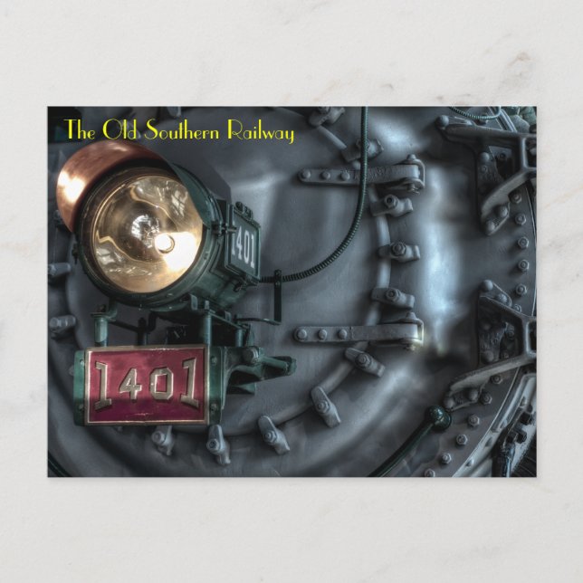 Carte Postale Le vieux chemin de fer du Sud (Devant)