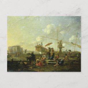 Carte Postale Le Vieux Port de Gênes