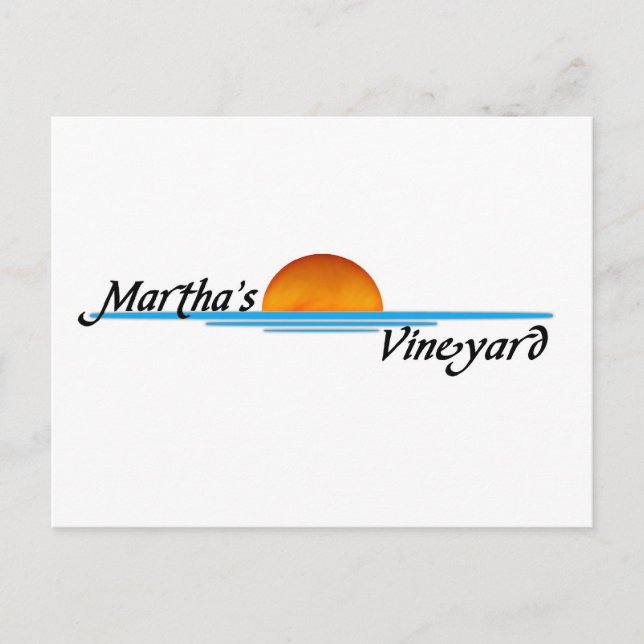 Carte Postale Le vignoble de Marthas (Devant)