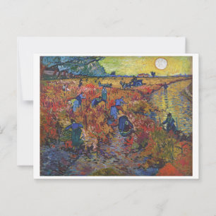 Carte Postale Le Vignoble rouge   Vincent van Gogh  