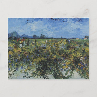 Carte Postale Le vignoble vert, Vincent Van Gogh