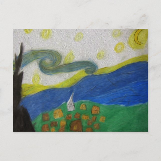 Carte Postale Le Village (Devant)