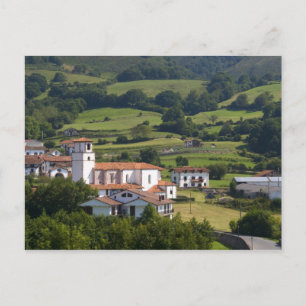 Carte Postale Le village d'Amaiur dans la vallée du Baztan de