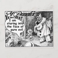 Le visage du mal pur (Banjo Clown)