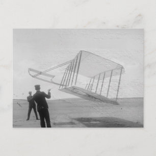 Carte Postale Le vol d'essai Wright Brothers