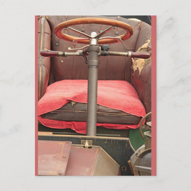 Carte Postale Le volant et la chaise (Devant)