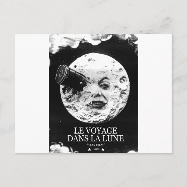 Carte Postale Le Voyage dans la Lune (Devant)