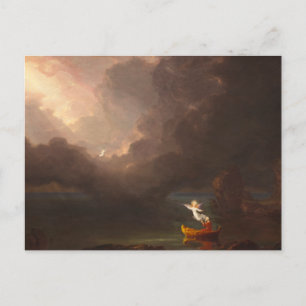 Carte Postale Le Voyage de la vie d'Age Thomas Cole 1842