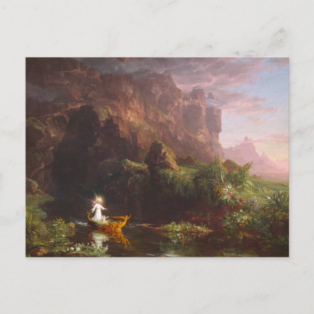 Carte Postale Le voyage de la vie : Enfance (Devant)