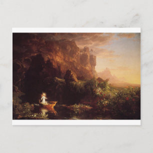 Carte Postale Le voyage de la vie : Enfance par Thomas Cole