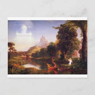 Carte Postale Le voyage de la vie : Jeunesse par Thomas Cole