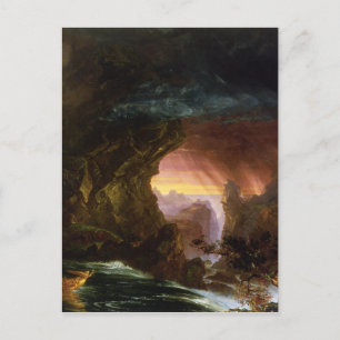Carte Postale Le voyage de la vie : Manhood Thomas Cole