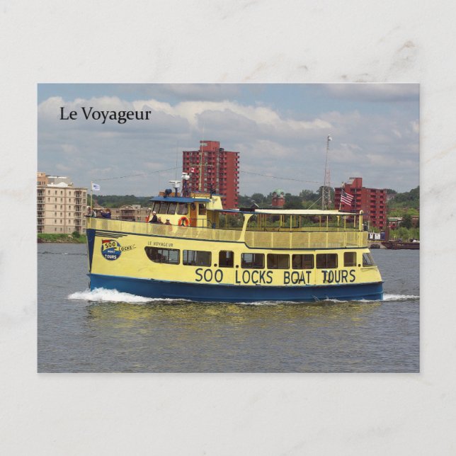Carte postale Le Voyageur (Devant)