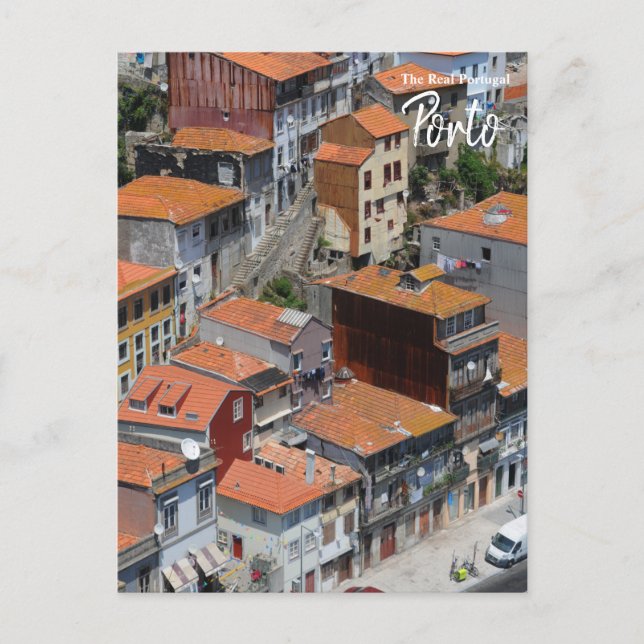 Carte Postale Le vrai Portugal - Porto (Devant)