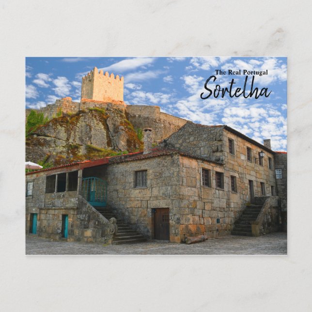 Carte Postale Le vrai Portugal- Sortelha (Devant)