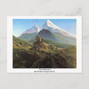 Carte Postale Le Watzmann Par Friedrich Caspar David