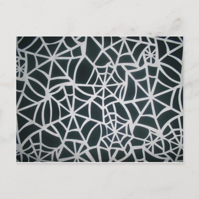 Carte Postale Le Web du mystère : Piège délicat - Web de l'araig (Devant)