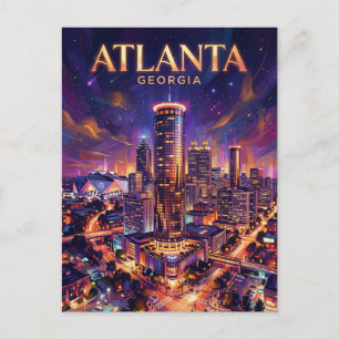 Carte Postale Le Westin Peachtree Plaza USA